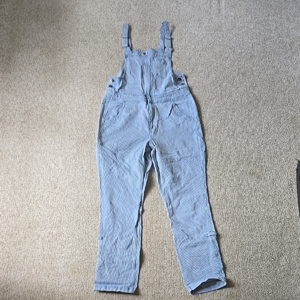 Women's Blue Denim Overalls